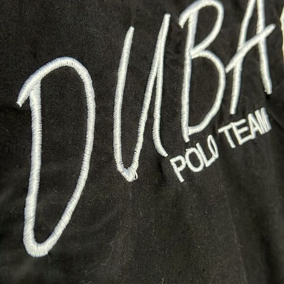 🔥 VIVA & ESKUDA Dubai Polo Team - Black LS Button Down Shirt Men Sz Medium - EU - Picture 5 of 14